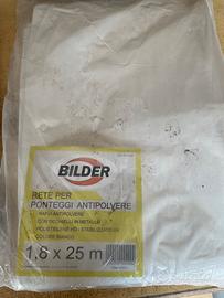 Rete antipolvere ponteggio con occhielli 1,8x25