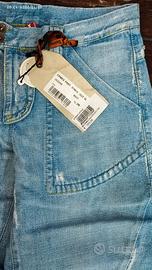 MET  jeans Donna blu 5 Pezzi Super Stock Lot. 1007
