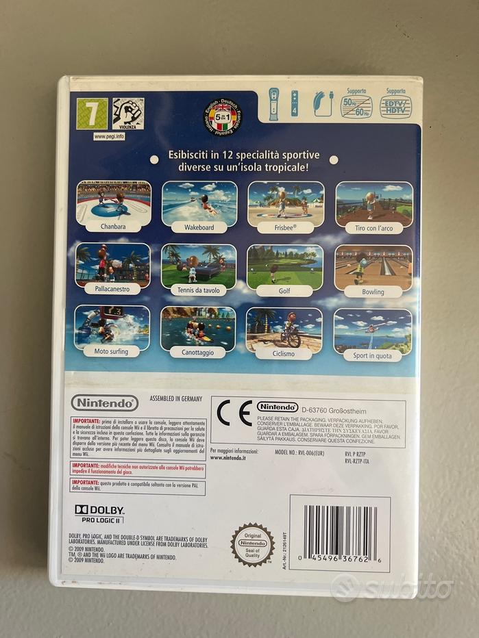 Wii sport resort usato - Vendita in Console e videogiochi 