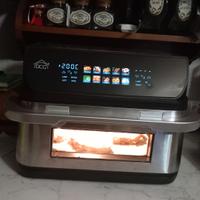 friggitrice ad aria a due comparti