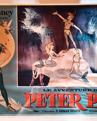 Fotobusta originale Peter Pan Disney