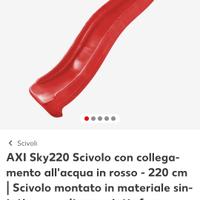 scivolo da piattaforma 