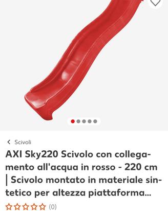 scivolo da piattaforma 
