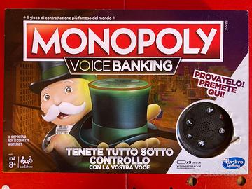 Monopoly voice banking hasbro completo
