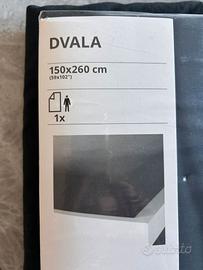 lenzuola nuove singole ikea Dvala 150x260 cm nere