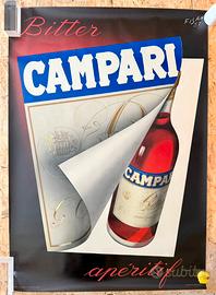 Manifesto Campari Fisanotti ‘57 poster originale
