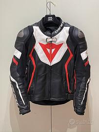 Giacca Dainese in Pelle Traforata