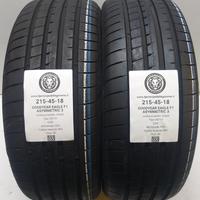 2 GOMME 215 45 18 GOODYEAR A52404