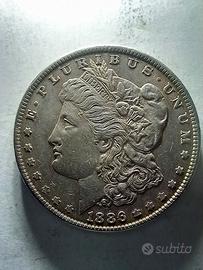 1 DOLLARO MORGAN 1886 ARGENTO
