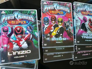 Collezione DVD Power Ranges SPD