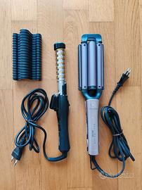 piastra per capelli ricci mossi onda imetec