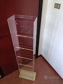 Porta CD/DVD a colonna traparente