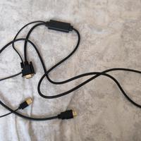 cavo adattatore da HDMI a VGA.
