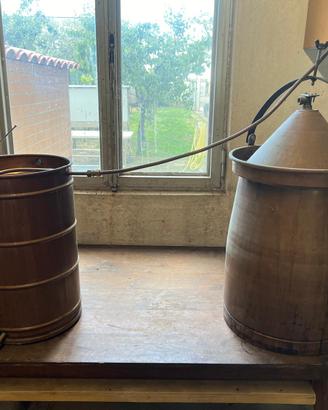 Distillatore in rame