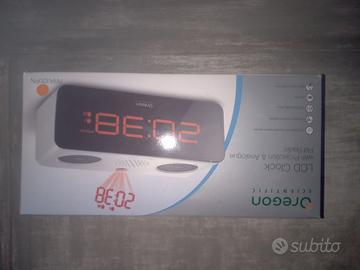 Radio-sveglia LCD, Oregon Scientific.