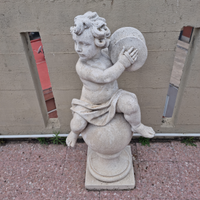 Angeli suonatori in polvere di marmo