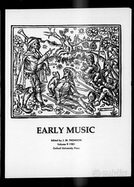 Early Music Oxford University Press 1981 - 1989 co