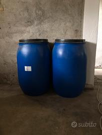 Bidoni plastica 200 lt