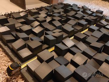 Pannello acustico DIFRATTORE 120x60 cm in KIT