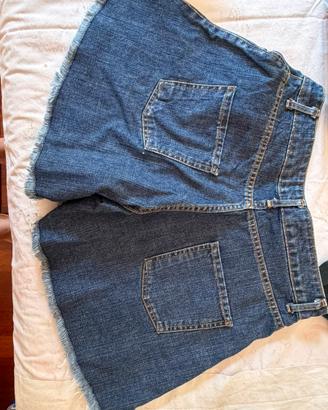 Pantalonvino a farfalla in denim