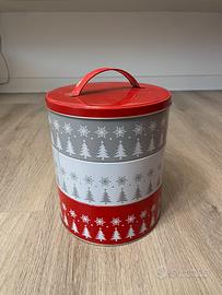 Scatola di latta a incastro