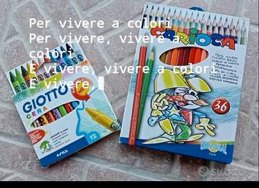 SET COLORI DA DISEGNO 