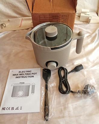 pentola elettrica 1,5L fusione cera per candele