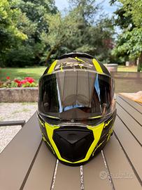 Casco Integrale LS2 Breaker Nero/Giallo Fluo
