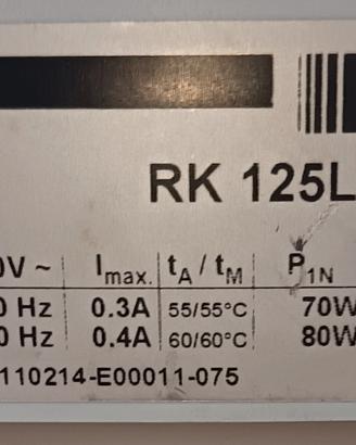 Ventilatore/Aspiratore RUCK 125 L
