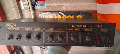 Mixer per Karaoke Duplas K201A