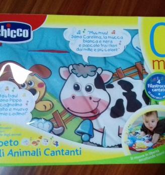 Tappetino degli animali cantanti chicco (sonoro 0+