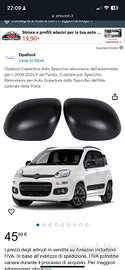 Calotte Fiat Panda dal 2012