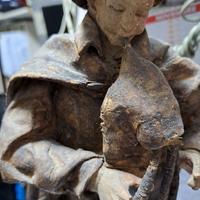 statua cartapesta Artista Capoccia