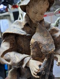 statua cartapesta Artista Capoccia