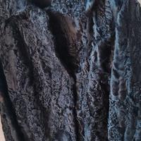 giacca astrakan pelliccia vestibilità taglia S