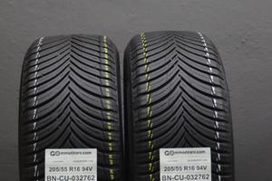 2 Pneumatici 205/55 R16 Kleber Quadraxer 3 As