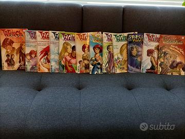 12 fumetti w.i.t.c.h anno 2002 disney