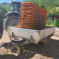 Carrello doppio asse Cresci 