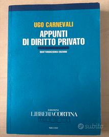 Appunti di diritto privato - Carnevali