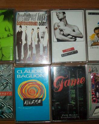 musicassette vari generi musicali