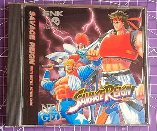 NEO GEO CD SAVAGE REIGN