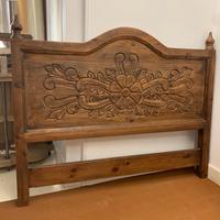 Testata letto in legno