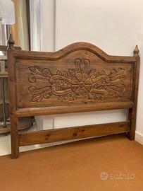 Testata letto in legno