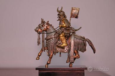 Statuetta Samurai a Cavallo 