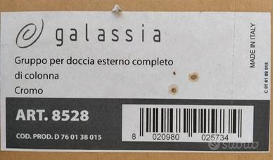 gruppo doccia con soffione e cornetta NUOVO