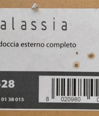 gruppo doccia con soffione e cornetta NUOVO