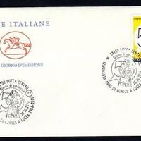 Zerocalcare - Francobollo Busta primo giorno Lucca