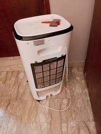 Umidificatore raffreddatore con acqua e ghiaccioli