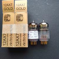 Valvole Electro Harmonix Gold Pin 12AX7 ECC83 Sele