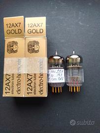 Valvole Electro Harmonix Gold Pin 12AX7 ECC83 Sele
